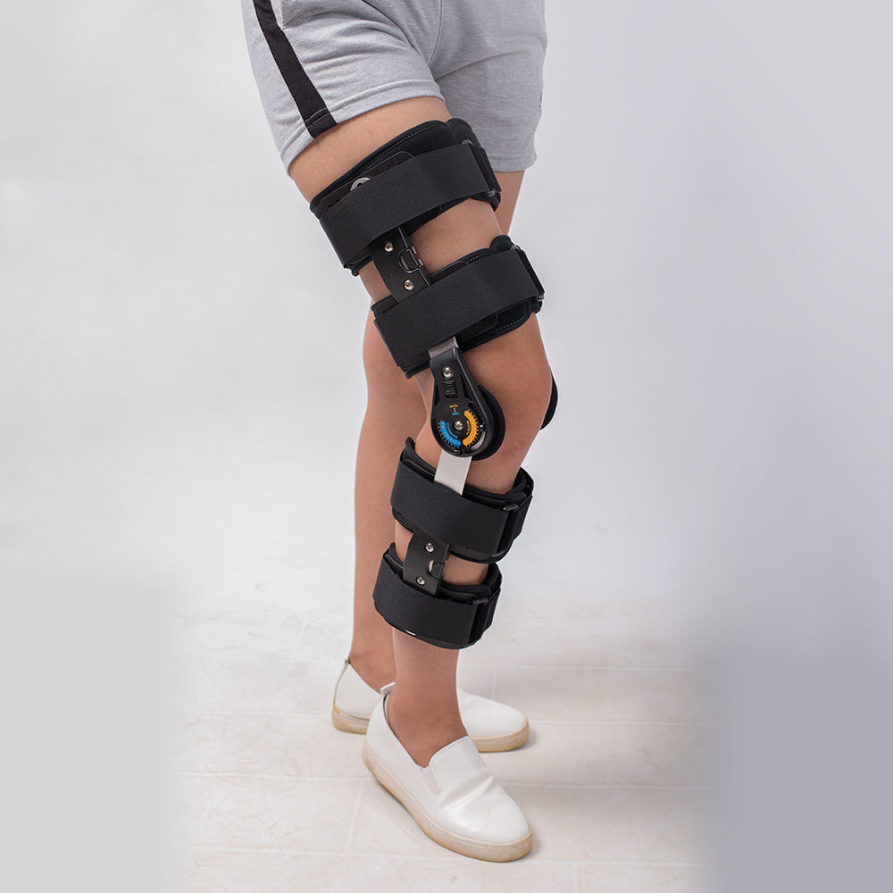 FDA Adjustable Knee Splint for Pain Relief and Physical Therapy #
