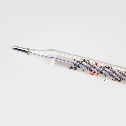 Mercury Free Thermometer Glass Household Armpit Thermometer #