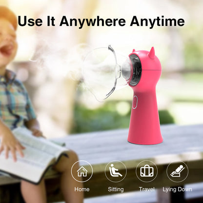 Baby Asthma Nebulizer Handheld Mesh Nebulizer Machine #