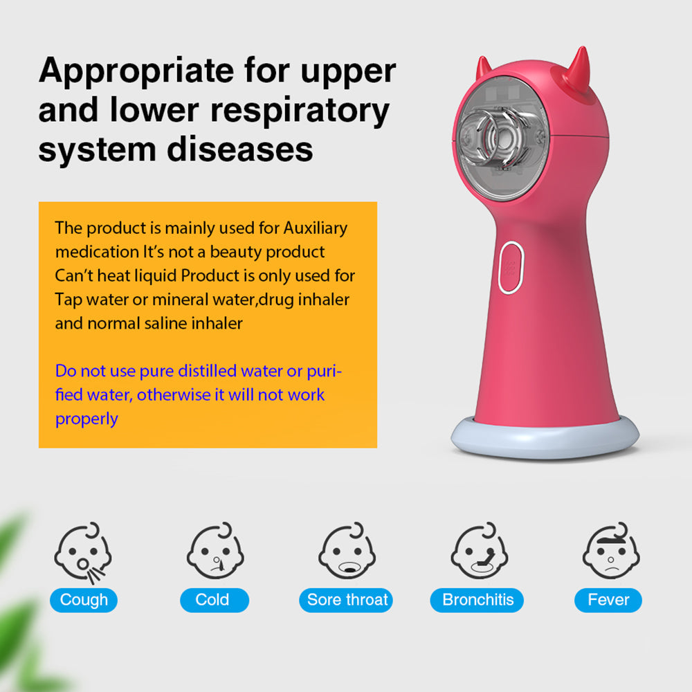 Baby Asthma Nebulizer Handheld Mesh Nebulizer Machine #