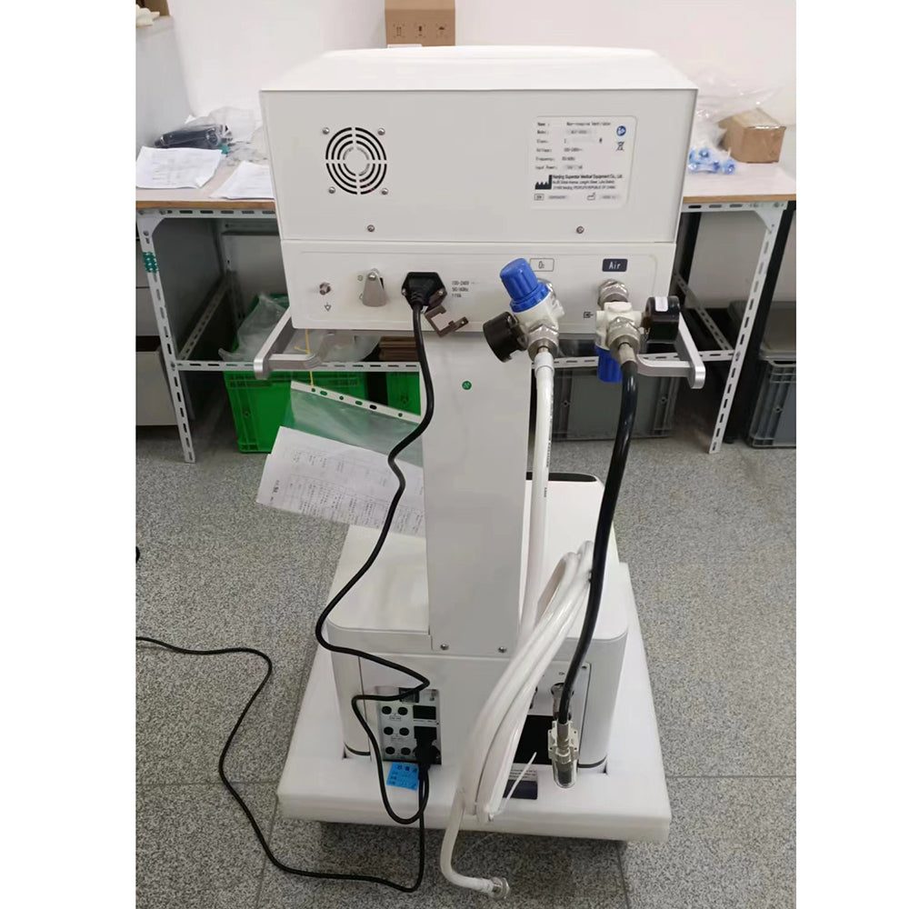 Medical Infant Equipment Neonatal CPAP System Mobile Breathing Machine #