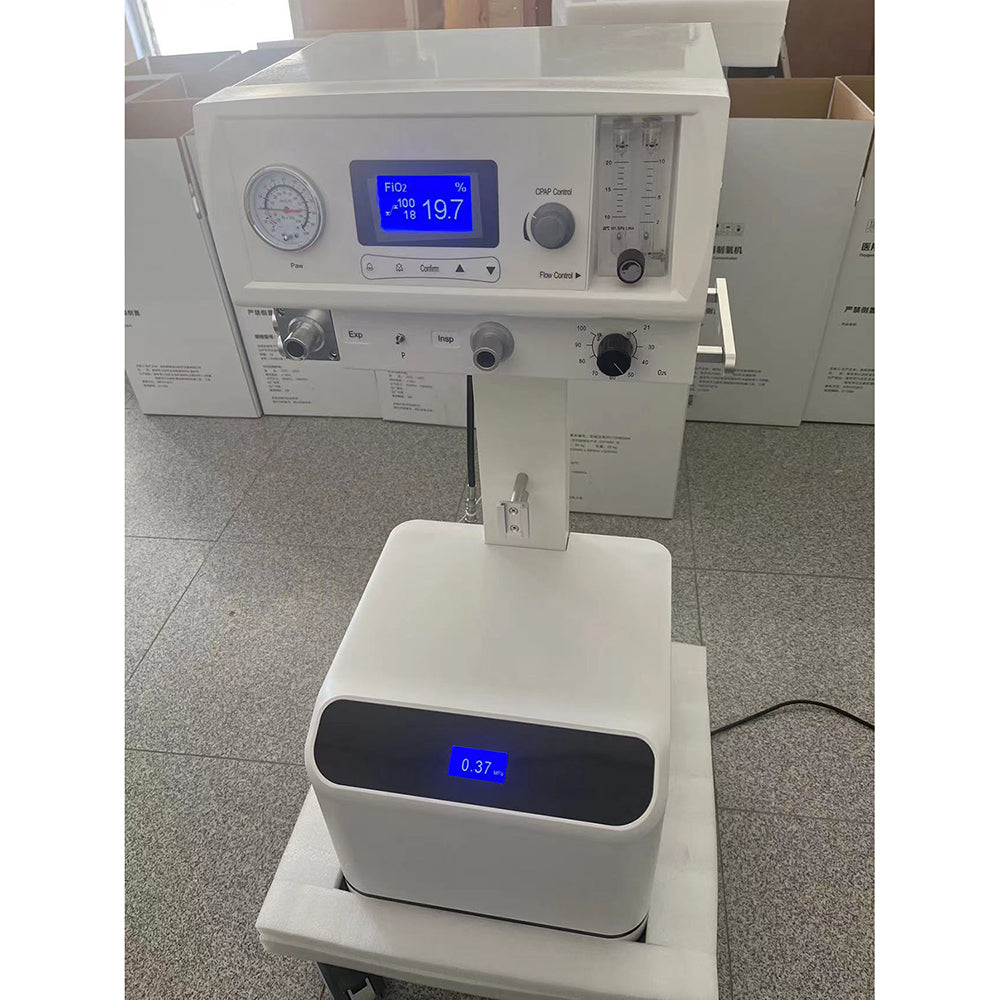 Medical Infant Equipment Neonatal CPAP System Mobile Breathing Machine #