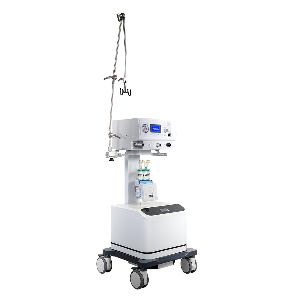 Medical Infant Equipment Neonatal CPAP System Mobile Breathing Machine #