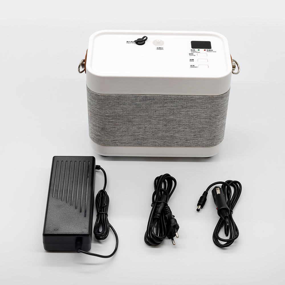 Lightweight Oxygen Generator Travel Outdoor Use Mini 1L Oxygen Concentrator #