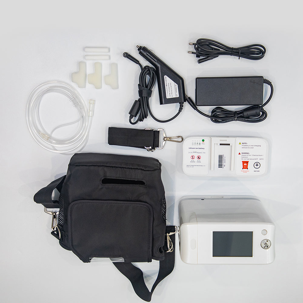 Portable Outdoor Use Oxygen Generator Lightweight Oxygen Therapy Device #