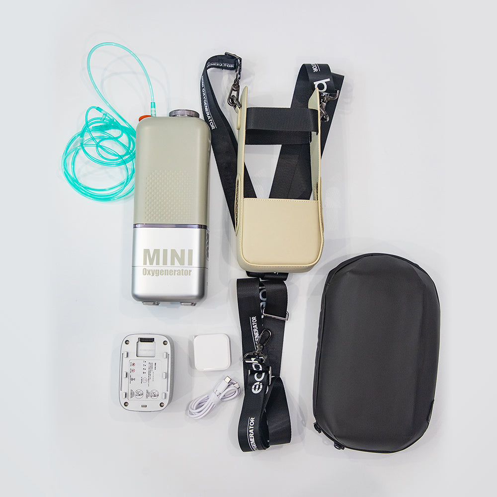Mini Portable Oxygen Concentrator with Battery for Outdoor Travel #