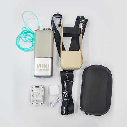 Mini Portable Oxygen Concentrator with Battery for Outdoor Travel #