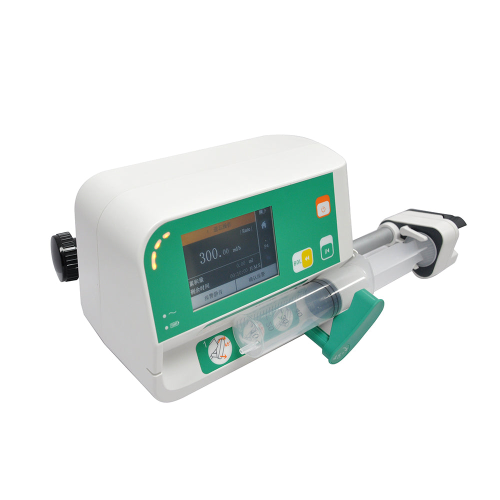 Multiple Modes Syringe Pump IPX5 Portable Electric IV Syringe Pump #