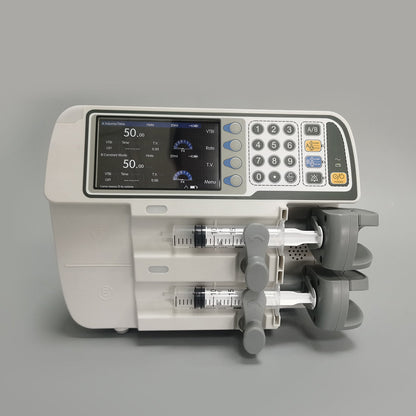 Dual Channel Syringe Pump Automatic Electric ICU Syringe Pump #