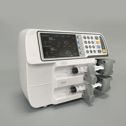 Dual Channel Syringe Pump Automatic Electric ICU Syringe Pump #