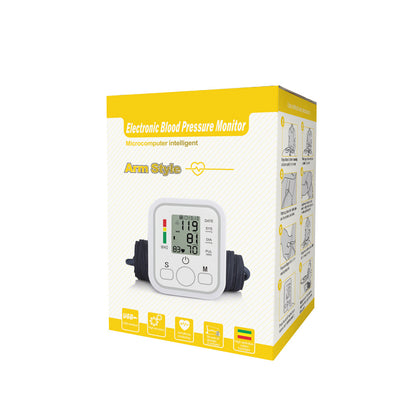 Arm Blood Pressure Monitor Home BP Machine #