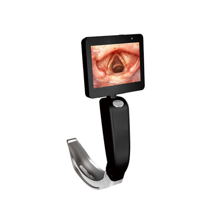 Surgical Laryngoscope 3'' TFT OLED Portable Video Laryngoscope with Reusable Blades #