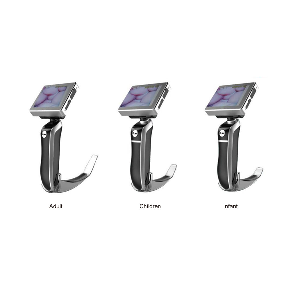 Adult Children Use Video Laryngoscope with Disposable Blades #