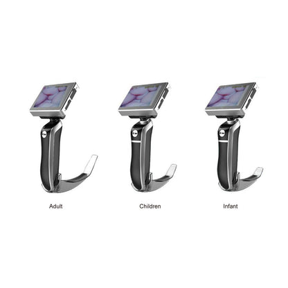 Adult Children Use Video Laryngoscope with Disposable Blades #