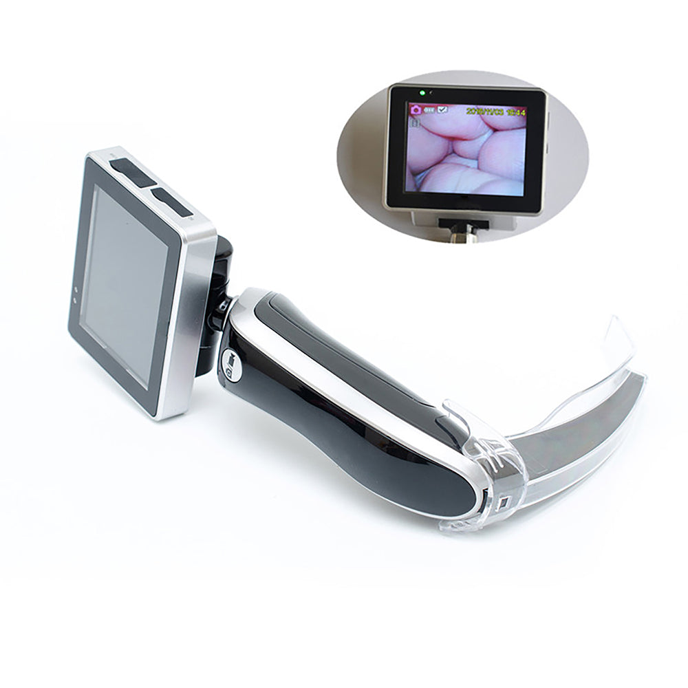 Adult Children Use Video Laryngoscope with Disposable Blades #