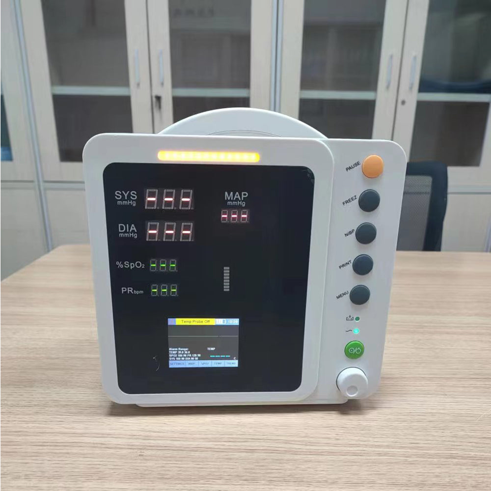 Vital Sign Monitor Hospital Three Parameter Vitals Signs Patient Monitor #