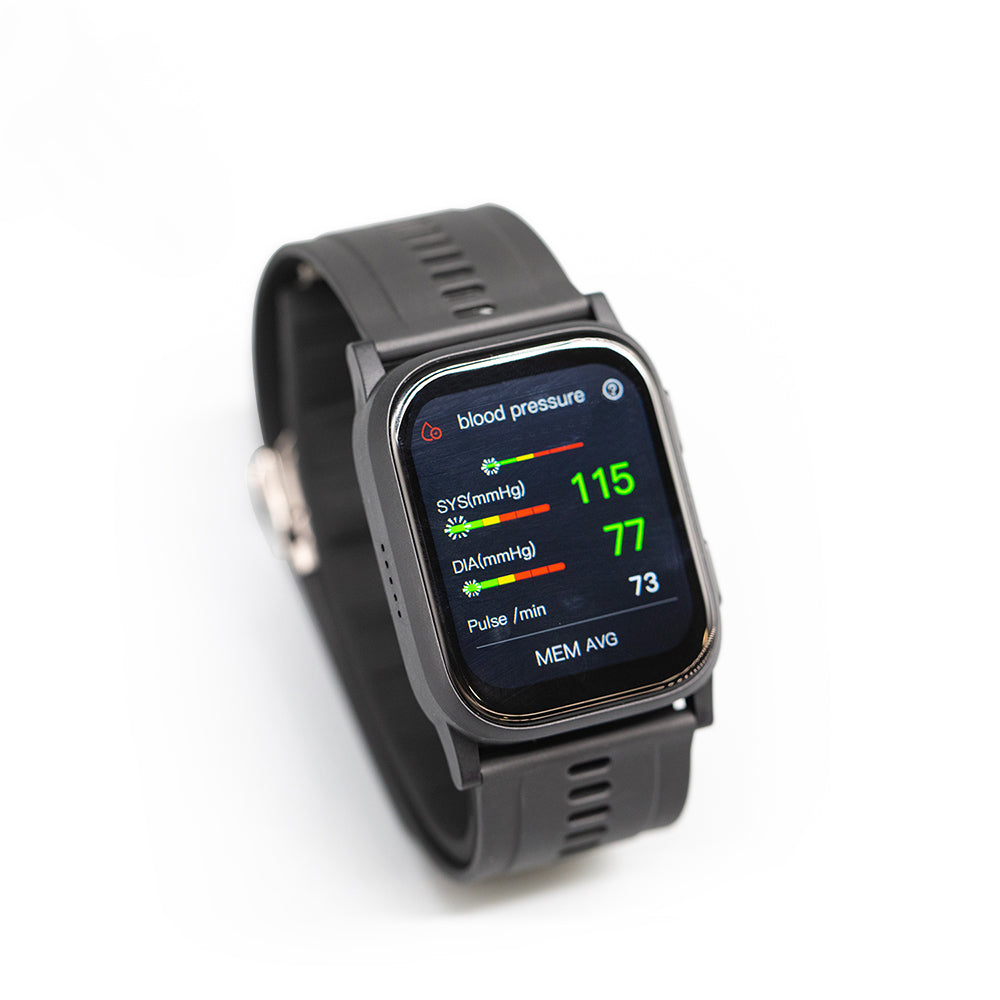 BP Smartwatch Fully Automatic Wrist Electronic Sphygmomanometer Blood Pressure Smartwatch #