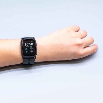 BP Smartwatch Fully Automatic Wrist Electronic Sphygmomanometer Blood Pressure Smartwatch #