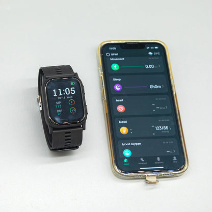 BP Smartwatch Fully Automatic Wrist Electronic Sphygmomanometer Blood Pressure Smartwatch #