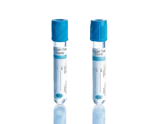 Blue Top Cap 5cc PT Vacuum Blood test Tube With Sodium Citrate #