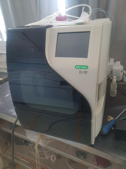 BIO RAD D-10,Glycosylated Hemoglobin Analyzer, HbA1c,Used Device, Laboratory Equipment, in Good Condition #