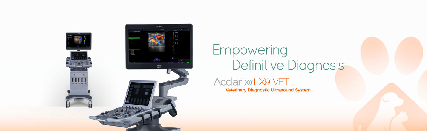 EDAN Acclarix LX9 Vet Ultrasound System