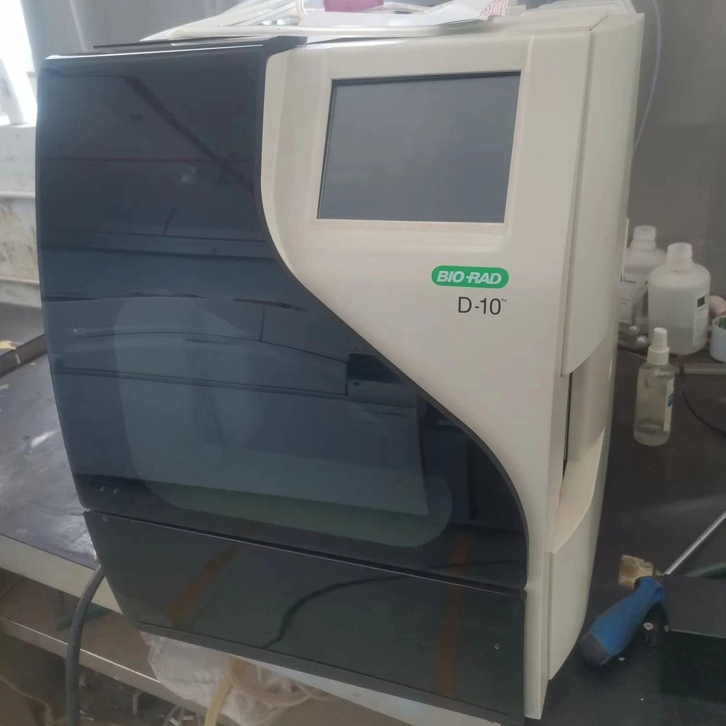 BIO RAD D-10,Glycosylated Hemoglobin Analyzer, HbA1c,Used Device, Laboratory Equipment, in Good Condition #