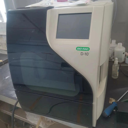 BIO RAD D-10,Glycosylated Hemoglobin Analyzer, HbA1c,Used Device, Laboratory Equipment, in Good Condition #