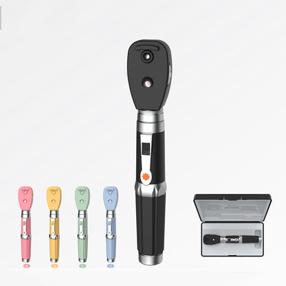 Portable Direct Illumination Ophthalmoscope with LED Light #