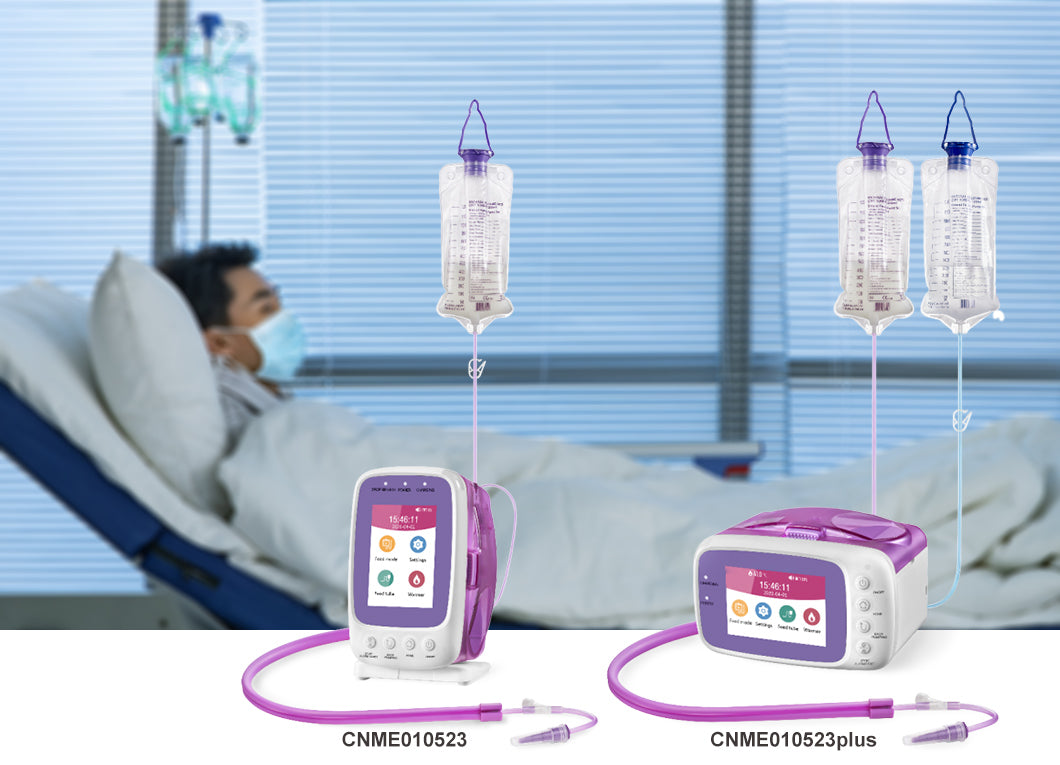 Enteral Feeding Pump Portable Continuous Single Double Bag Nutrition Pump #