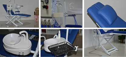 Medical Folding Simple Dental Unit Chair #