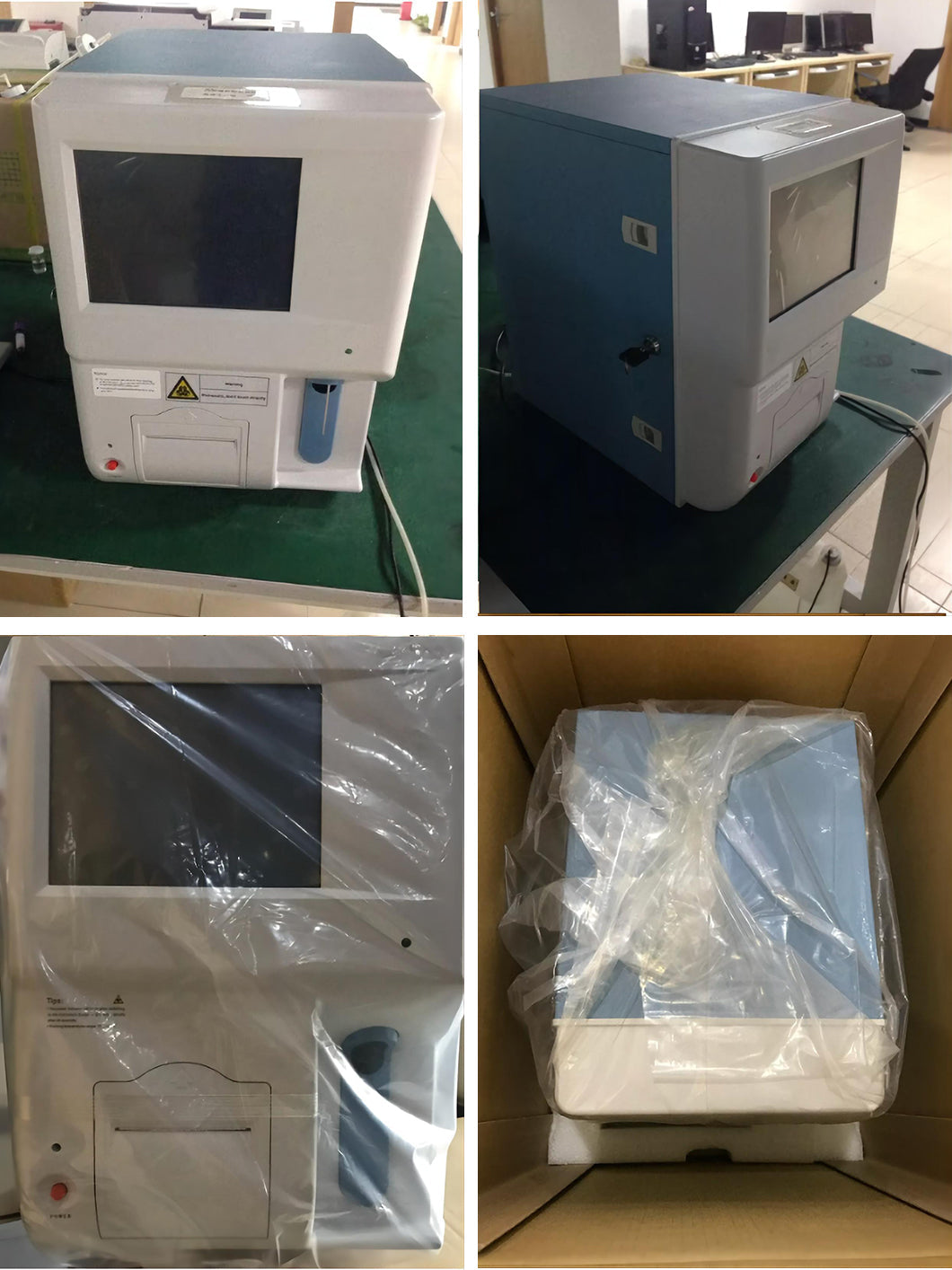 Hematology Analyzer Auto 3 Parts Blood Cell Counter #