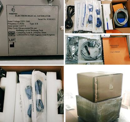 FDA ENT Electrosurgical Generator 4 Working Modes Electrosurgical Unit #