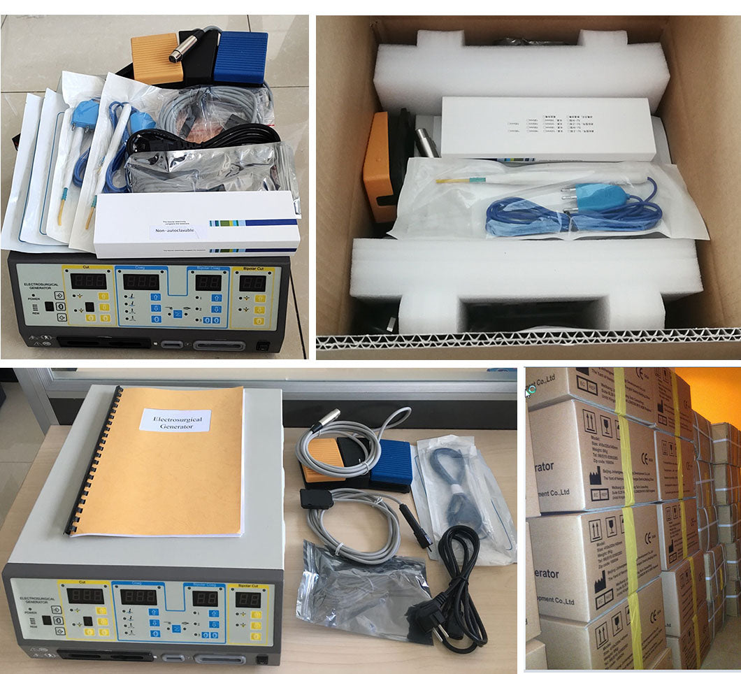 FDA High Frequency Electrosurgical Unit Electro Cautery Electrosurgical Machine #