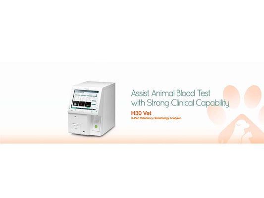 11. H30 Vet 3-Part Veterinary Hematology Analyzer (1)