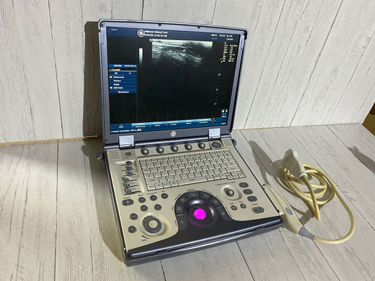 Ge Logic E portable Ultrasound machine with one linear array prone L8-8S -2006 #