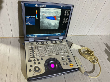 Ge Logic E portable Ultrasound machine with one linear array prone L8-8S -2006 #