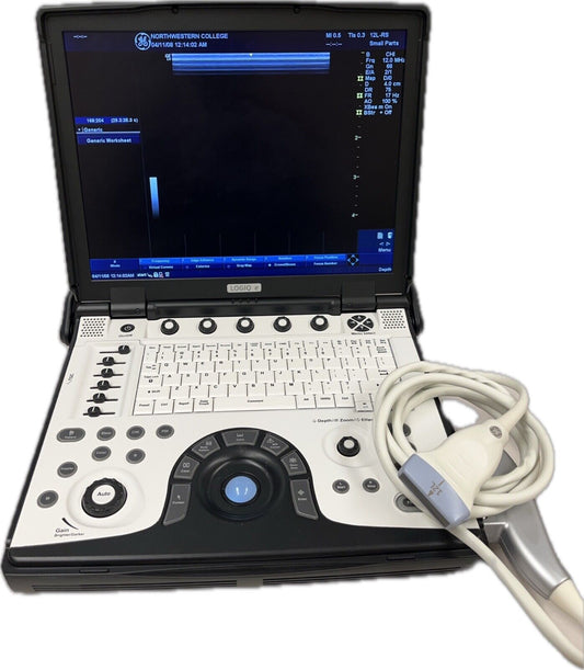 GE Logiq E 2013 portable ultrasound Without  Any Probe R7 All Options Activated #