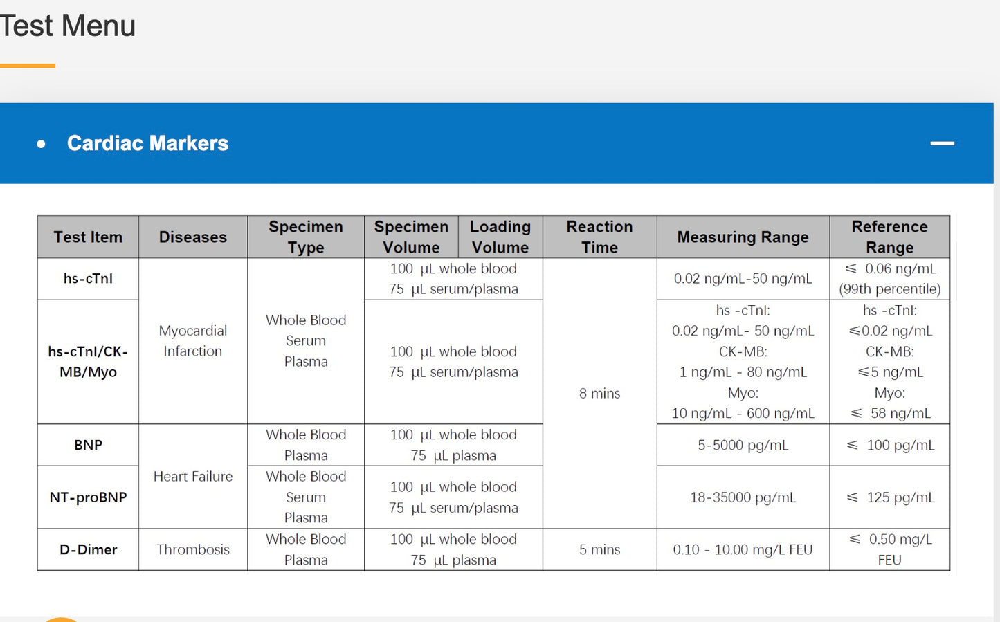 Wondfo Finecare FIA Meter X1 POCT Fluorescence Immunoassay Analyzer
