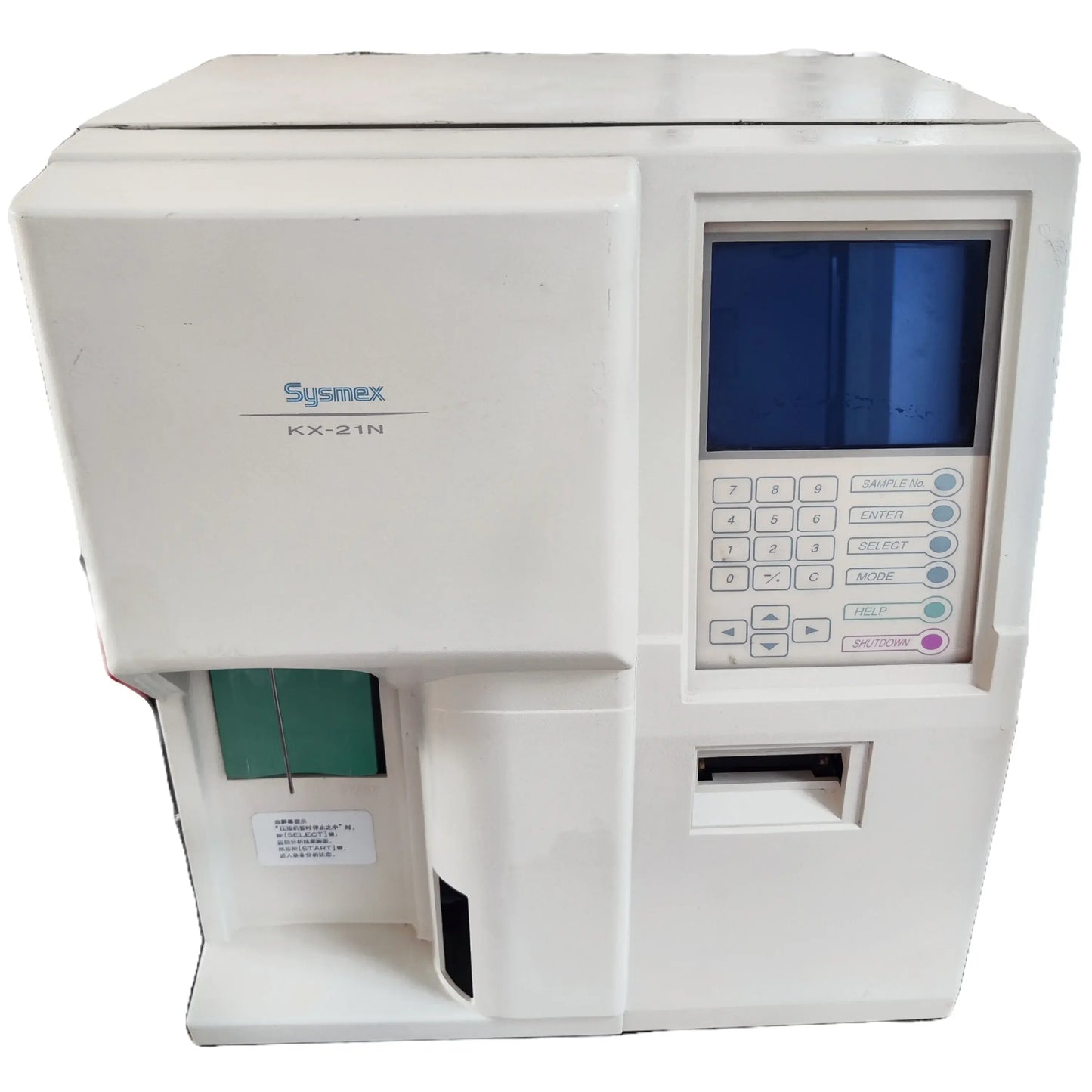 Sysmex KX-21N 3-Part Used Automated Hematology Analyzer #