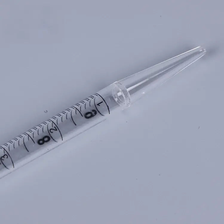 1ml 2ml 5ml 10ml 25ml 50ml Medical Science Disposable Plastic Polystyrene Sterile Serological Pipette #