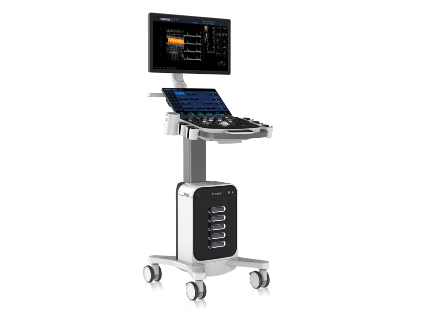 Cart-based Digital Color Doppler Ultrasound System SonoMax 9 #