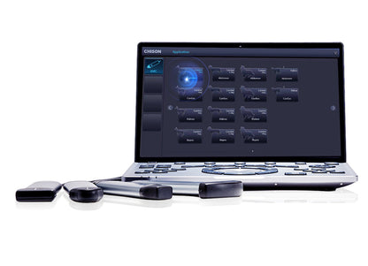 Portable Veterinary Color Doppler Ultrasound System SonoAir 70 VET #