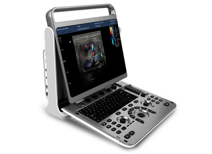 Portable Veterinary Color Doppler Ultrasound System EBit 50 VET #