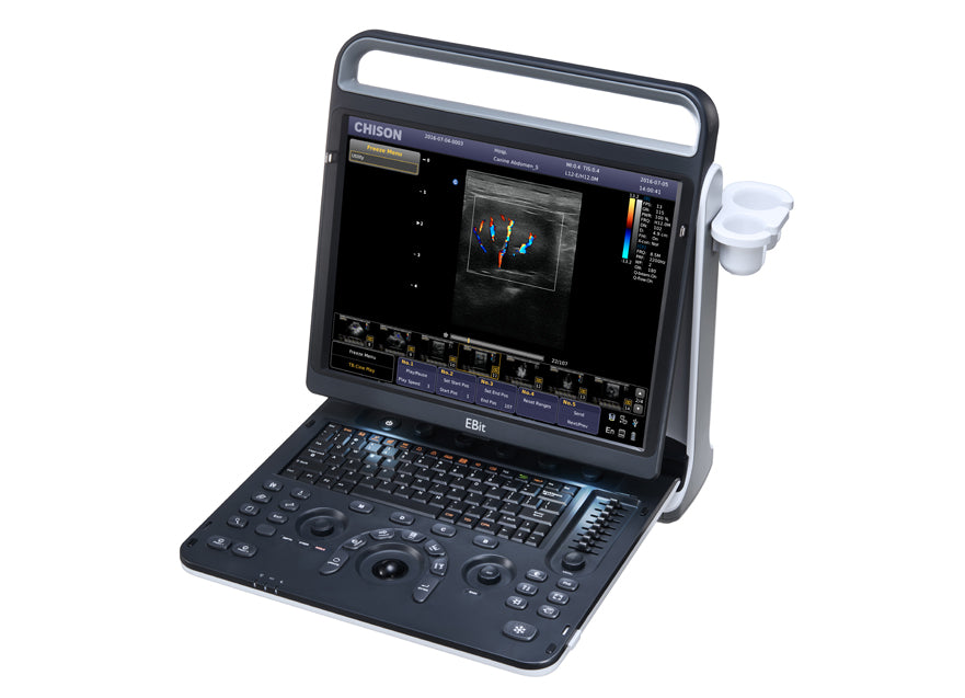 Portable Veterinary Color Doppler Ultrasound System EBit 60 VET #