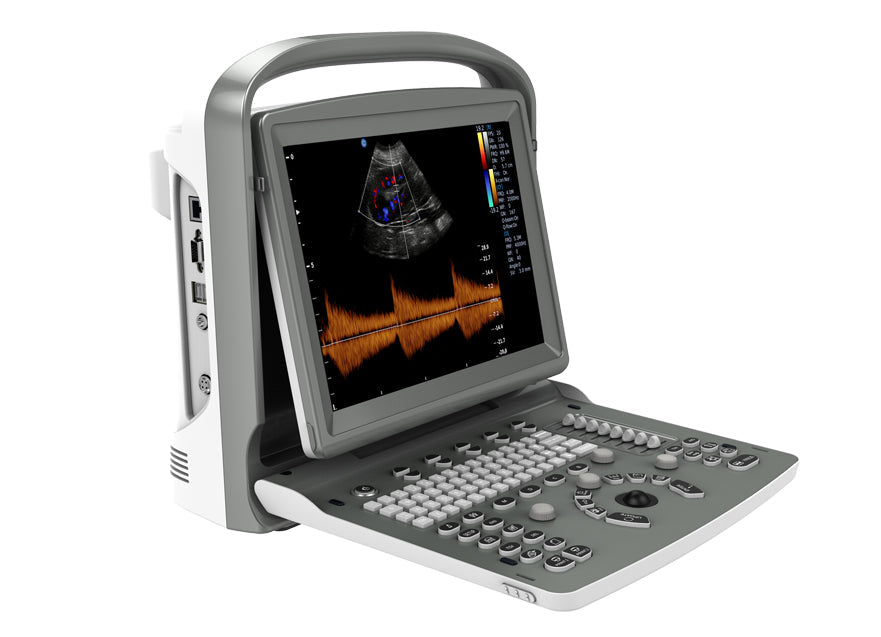 Portable Veterinary Color Doppler Ultrasound System ECO 6 VET #