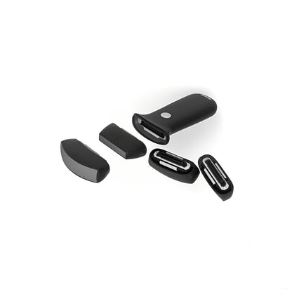 Global Healthcare Medical interchangeable-probe palm Doppler ultrasound scanner with magnetic probe connection for point-of-care imaging