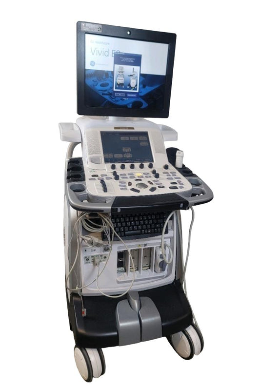 GE VIVID E9 Ultrasound with one Cardiac Probe  (M5S-D)  2011 #