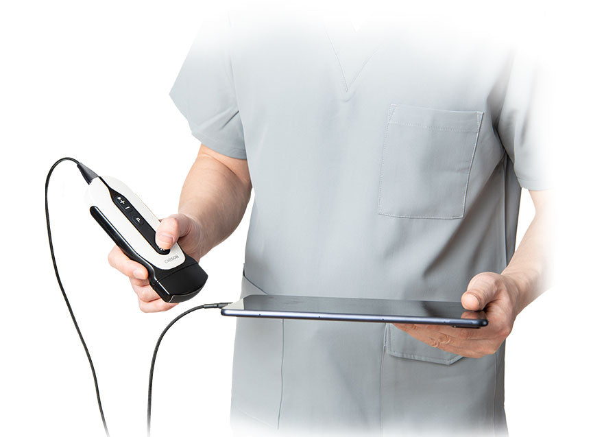 Handheld Digital Color Doppler Ultrasound System for Veterinary SonoEye P5 VET #