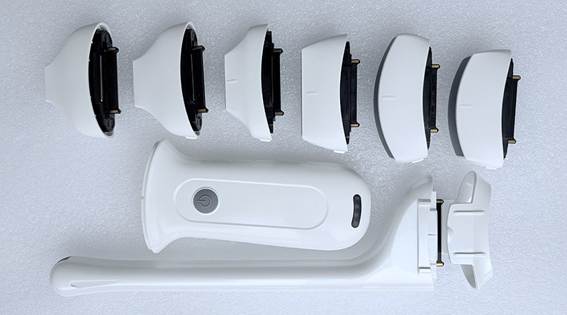 Global Healthcare Medical interchangeable-probe handheld wireless Doppler ultrasound scanner with magnetic probe connection for point-of-care imaging